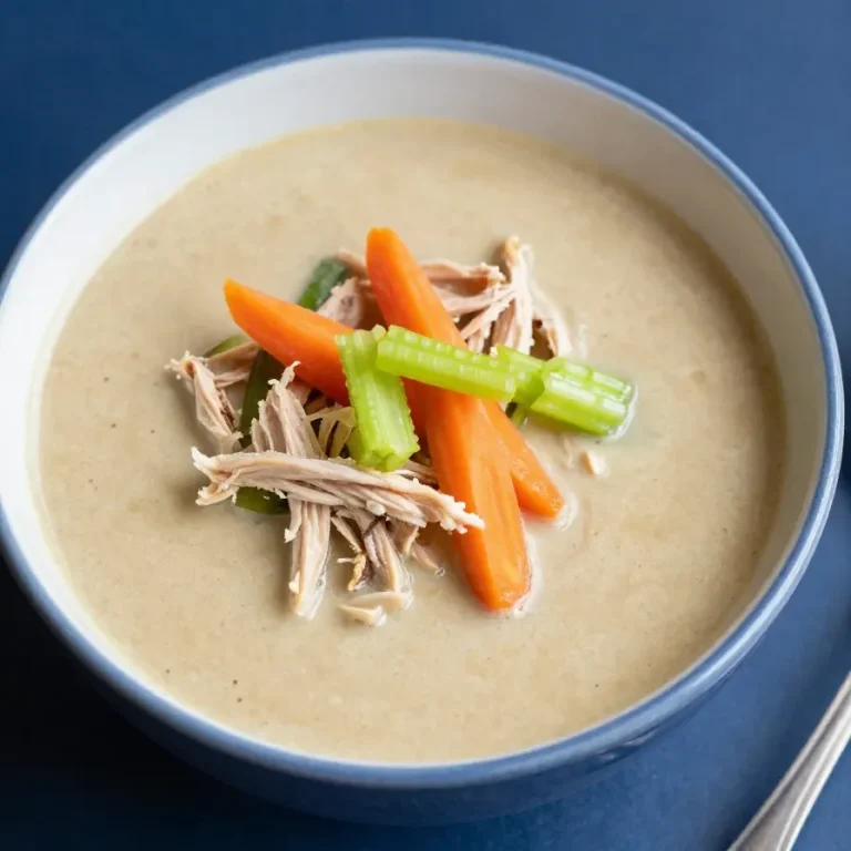 Plato con alimentos de una dieta blanda fácil de preparar y digerir, como puré de papas y zanahorias cocidas.